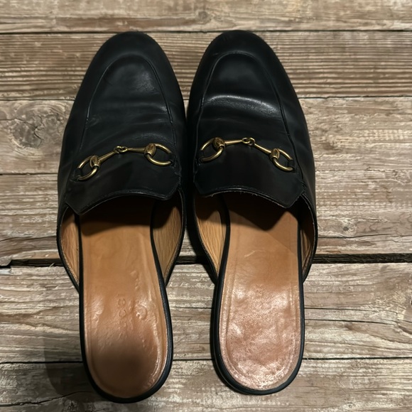 Gucci Black Princetown - Picture 1 of 2